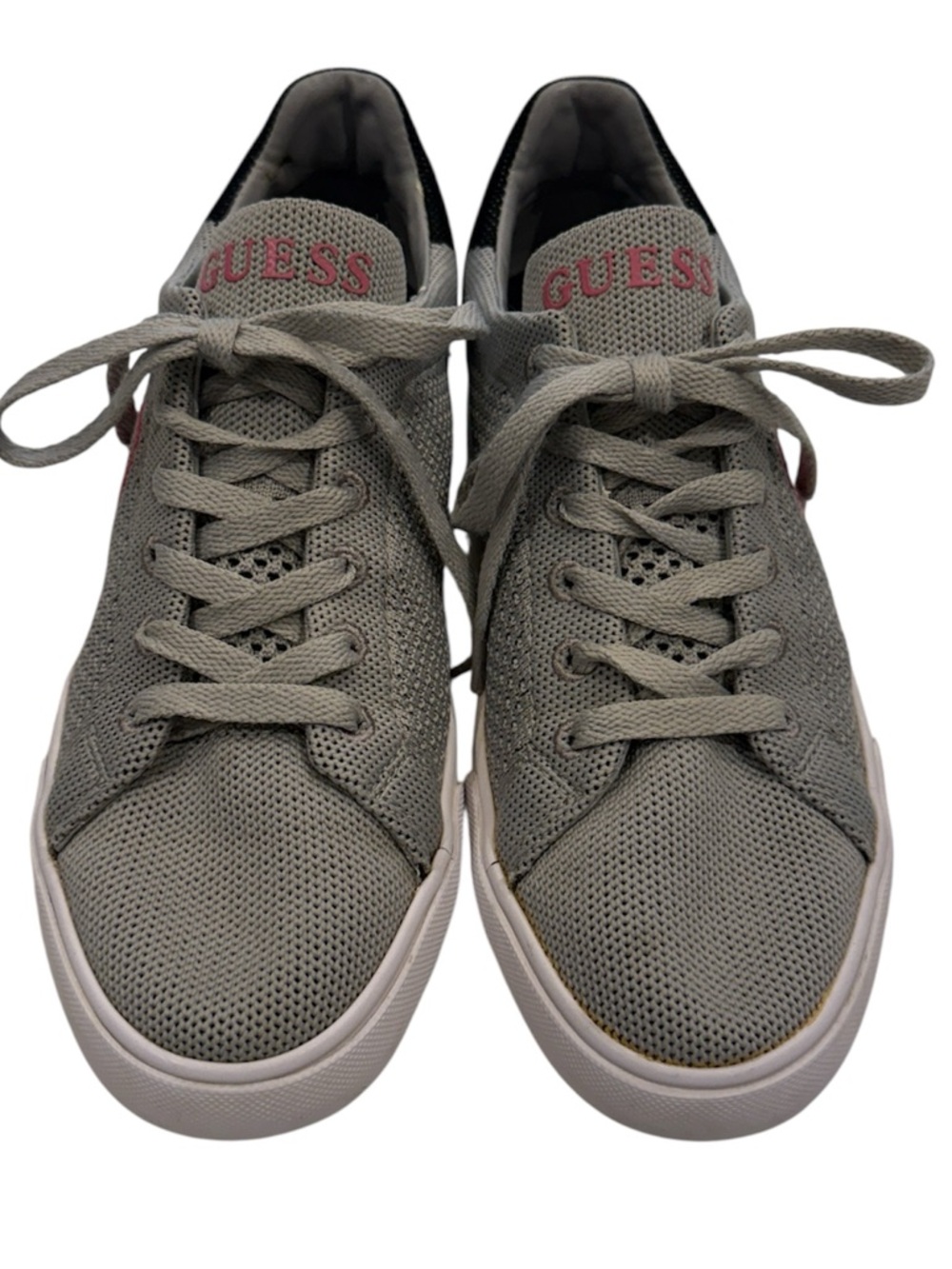 GUESS Women’s Gray Knit Low Profile Sneakers
